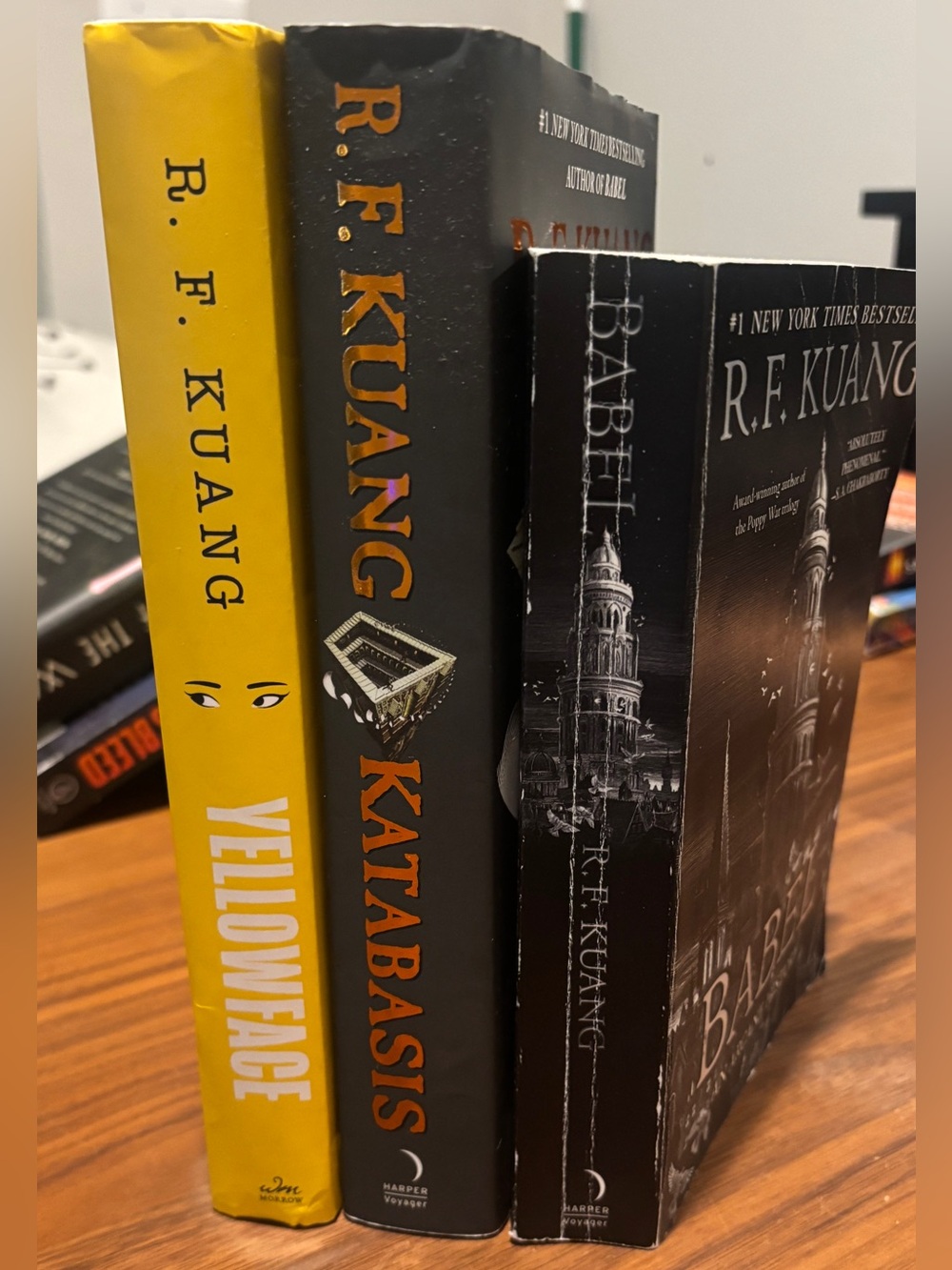 Trio of R.F. Kuang Novels